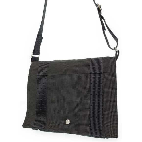Hermes Ale Line Basas PM Shoulder Bag Nylon Canvas - Picture 1 of 6